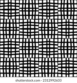 Vector monochrome pattern, Abstract texture for fabric print, card, table cloth, furniture, banner, cover, invitation, decoration, wrapping.seamless repeating pattern. Black  color.