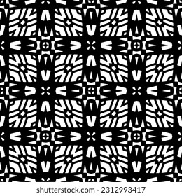 Vector monochrome pattern, Abstract texture for fabric print, card, table cloth, furniture, banner, cover, invitation, decoration, wrapping.seamless repeating pattern. Black  color.