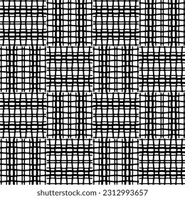 Vector monochrome pattern, Abstract texture for fabric print, card, table cloth, furniture, banner, cover, invitation, decoration, wrapping.seamless repeating pattern. Black  color.