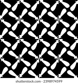 Vector monochrome pattern, Abstract texture for fabric print, card, table cloth, furniture, banner, cover, invitation, decoration, wrapping.seamless repeating pattern.Black and 
white color.