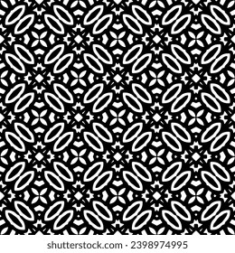 Vector monochrome pattern, Abstract texture for fabric print, card, table cloth, furniture, banner, cover, invitation, decoration, wrapping.seamless repeating pattern.Black and 
white color.