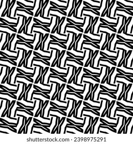 Vector monochrome pattern, Abstract texture for fabric print, card, table cloth, furniture, banner, cover, invitation, decoration, wrapping.seamless repeating pattern.Black and 
white color.