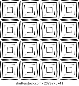 Vector monochrome pattern, Abstract texture for fabric print, card, table cloth, furniture, banner, cover, invitation, decoration, wrapping.seamless repeating pattern.Black and 
white color.