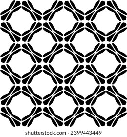 Vector monochrome pattern, Abstract texture for fabric print, card, table cloth, furniture, banner, cover, invitation, decoration, wrapping.seamless repeating pattern.Black and 
white color.