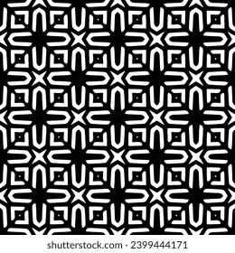Vector monochrome pattern, Abstract texture for fabric print, card, table cloth, furniture, banner, cover, invitation, decoration, wrapping.seamless repeating pattern.Black and 
white color.