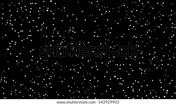 Vector Monochrome Seamless Pattern Cosmic Space Stock Vector Royalty Free