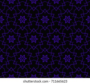 Vector monochrome seamless pattern, simple texture, stylish geometric background. Abstract repeat backdrop. Design for decor, prints, textile, furniture, cloth, digital