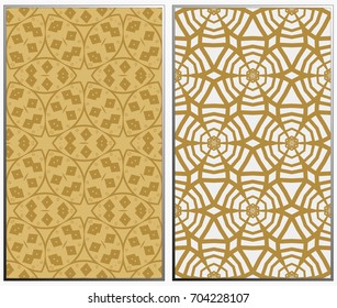 Vector monochrome seamless patterns set. Abstract background. Geometric seamless pattern in modern stylish. Vector seamless pattern