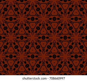Vector monochrome seamless patterns set, abstract geometric texture. Ornament for interior design. Repeating abstract background with chaotic strokes.