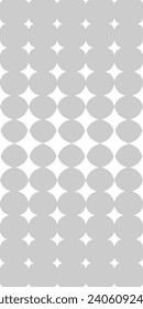 Transición sin fisuras de vectores monocromo, textura geométrica simple, flash, endurecimiento, estrellas de semitono. Resumen de fondo de repetición. Elemento de diseño para decoración, impresiones, textiles, tela.