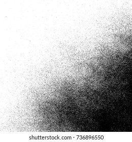 vector monochrome spray paint decorative grunge realistic gradient texture isolated white background