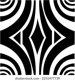 Vector  monochrome wave stripes abstract background , optical black and white lines illustration, psychedelic linear pattern, hypnotic geometric illusion.Eps 10.

