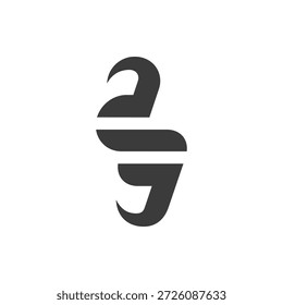 El Vector son las particiones de letra a y g del monograma. Elegante, único
