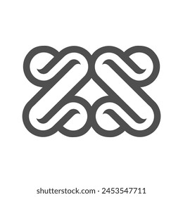 vector is monogram letter Z and S. Elegant.