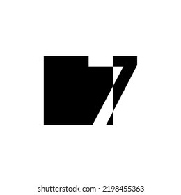 vector monogram logo for business and others