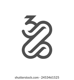 vector is monogram number 30 and letter Z. Elegant.