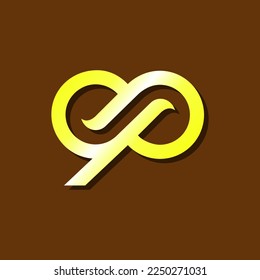 vector is monogram number 9 and 0. Elegant.