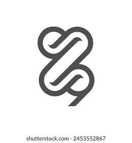 vector is monogram number Z 9 and letter Z. Elegant.
