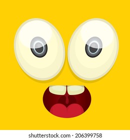 Vector Monster face