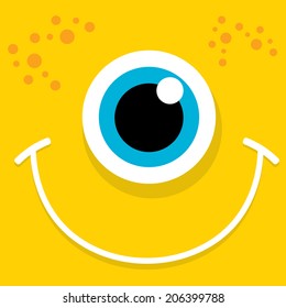 Vector Monster face