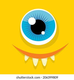 Vector Monster face