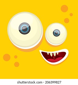 Vector Monster face