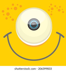 Vector Monster face