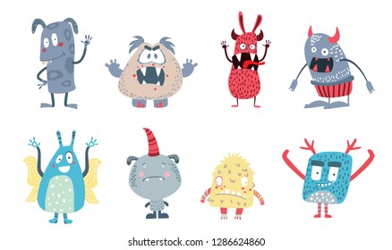 vector monster set