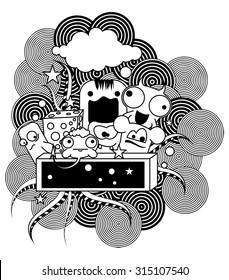 vector monsters