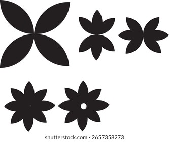 Vector sentimiento del uso del diseño de la flor en interion u ocasión