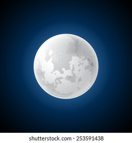 Vector moon