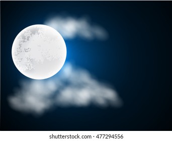 Vector moon