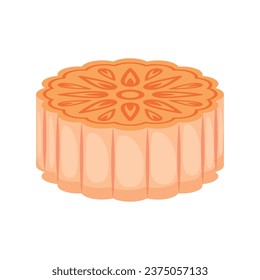 Vector moon cake, mooncake for mid autumn festival or moon festival.