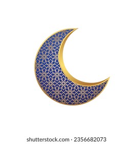 Vector moon design for ramadan kareem.