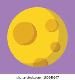 Vector Moon Icon