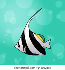 Vector Moorish idol icon