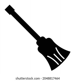 Vector Mop Glyph Icon Design
