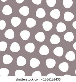 Vector Mosaic Abstract on Warm Gray seamless pattern background.