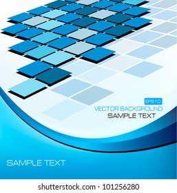 Vector mosaic background.