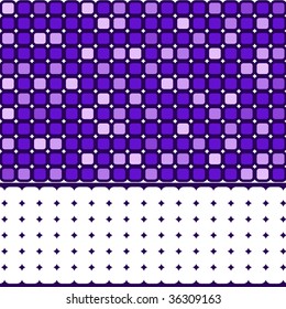 vector. Mosaic Background.
