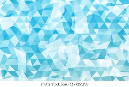 Vector Mosaic Background. Geometric Illustration in Origami Style. The Triangles Design. Can be used for Brochure Design
