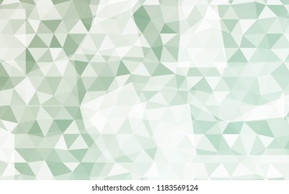 Vector Mosaic Background. Geometric Illustration in Origami Style. The Triangles Design. Can be used for Brochure Design