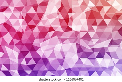 Vector Mosaic Background. Geometric Illustration in Origami Style. The Triangles Design. Can be used for Brochure Design