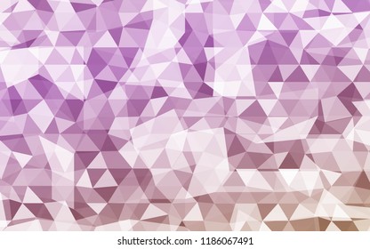 Vector Mosaic Background. Geometric Illustration in Origami Style. The Triangles Design. Can be used for Brochure Design