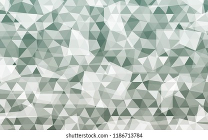 Vector Mosaic Background. Geometric Illustration in Origami Style. The Triangles Design. Can be used for Brochure Design