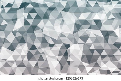 Vector Mosaic Background. Geometric Illustration in Origami Style. The Triangles Design. Can be used for Brochure Design