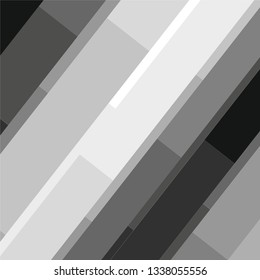 Vector mosaic background. Magazine cover. Abstract vector geometric background. Gray slanted lines. Template for cards, textiles, design, packaging and other uses.