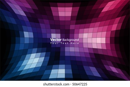 Vector mosaic colorful background