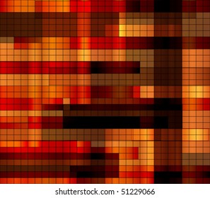  vector mosaic frame design for text