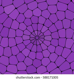 Vector mosaic lilac